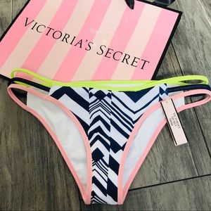 NWT Victoria's Secret Swim: Strappy Cheeky Bottom